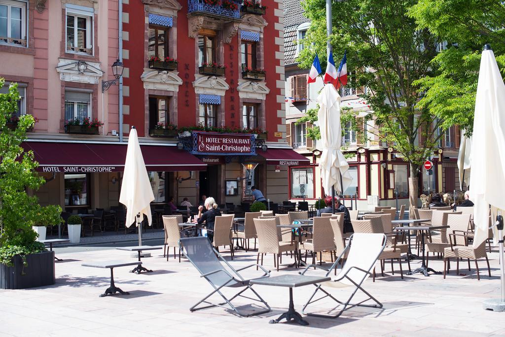 Hotel-Restaurant St-Christophe Belfort Exterior foto
