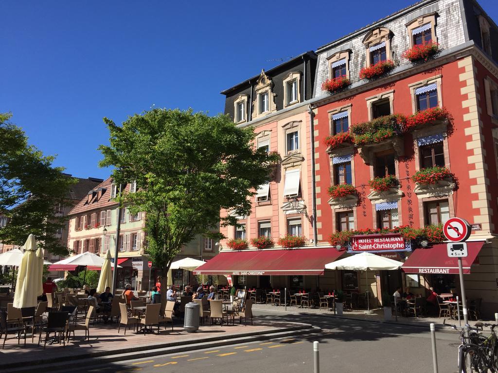 Hotel-Restaurant St-Christophe Belfort Exterior foto